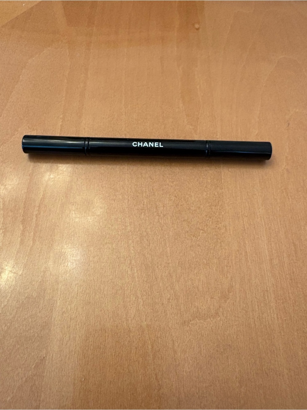 CHANEL Black Dual-Ended Eyeshadow Brush
